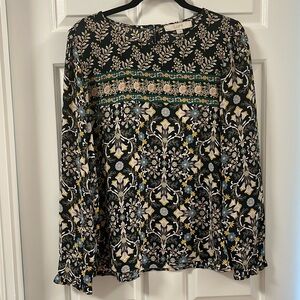 Loft printed blouse.